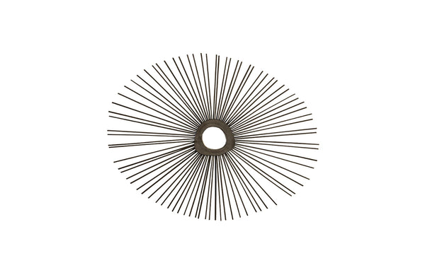 safavieh Spoke Mirror Burnt Round | Phillips Collection - TH75403