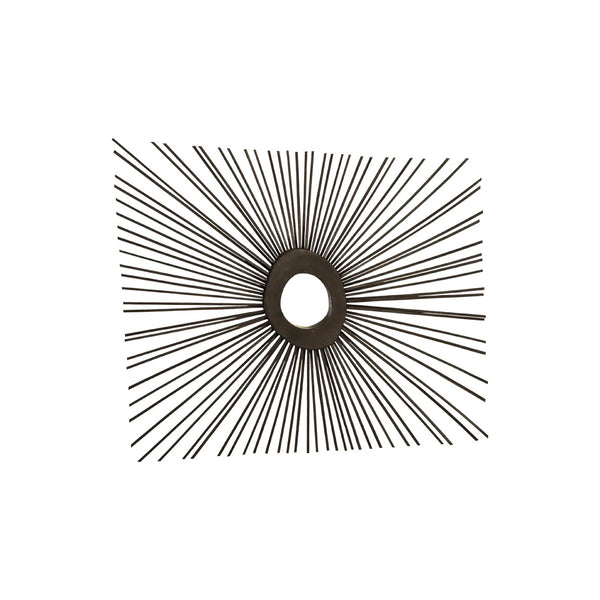 safavieh Spoke Mirror Burnt Square | Phillips Collection - TH75401