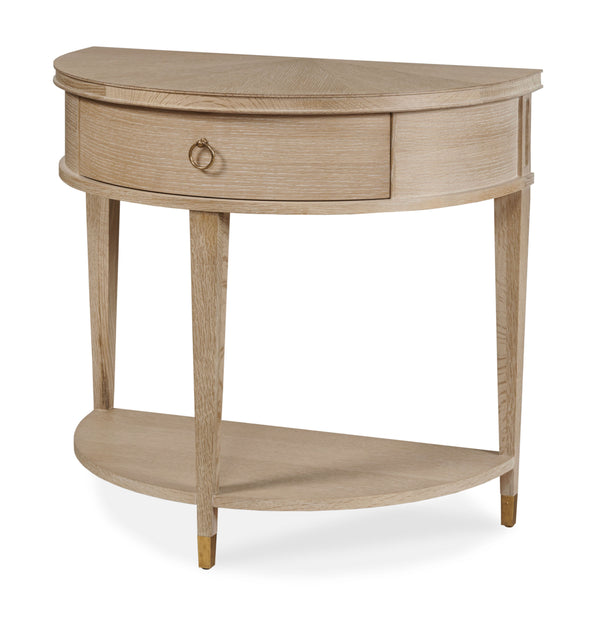 safavieh Stocked Demilune Nightstand | Century Furniture - 89A-225-V1