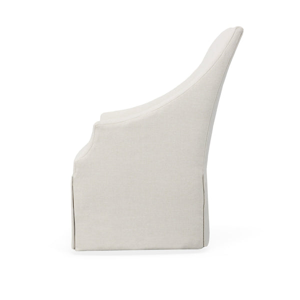 Safavieh Stocked Meadow Host Chair With Casters | Century Furniture - 3385A-C-V1