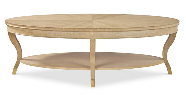 safavieh Stocked Oval Cocktail Table | Century Furniture - 89A-607-V1