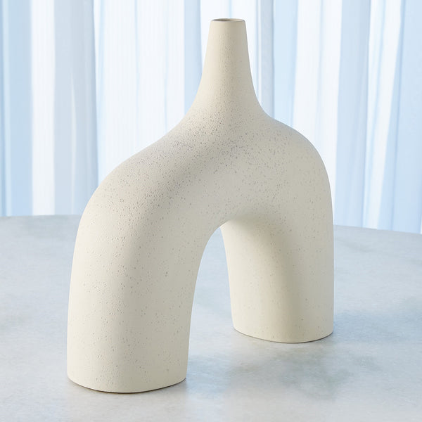 Safavieh Stretch Vase-Cream Stone-Lg | Global Views - 7.10443