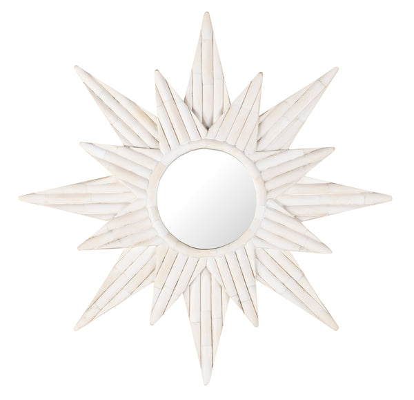 Safavieh Sunburst Bone Mirror | Century Furniture - SF6219