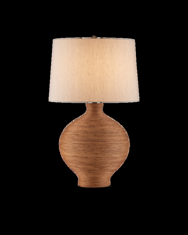 safavieh Susel Table Lamp - Brown | Currey & Co - 6000-0980