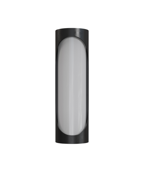 Safavieh Swale Small Outdoor Wall Sconce - Black | Currey & Co - 5500-0047