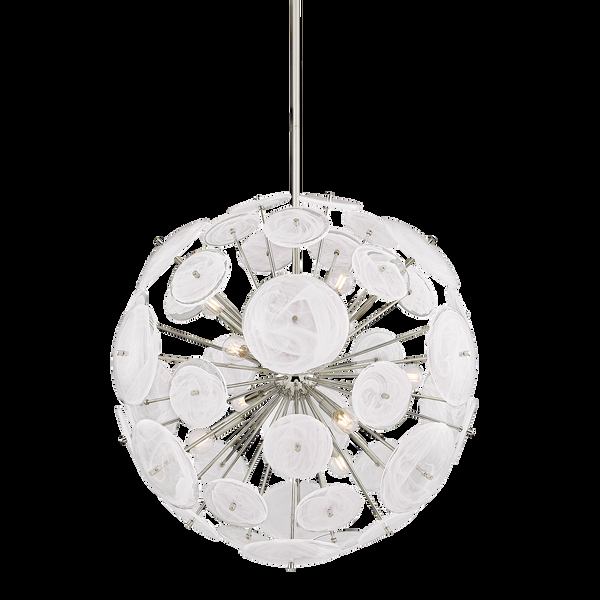 safavieh TAMARA Chandelier - Polished Nickel | Mitzi Lighting - H1004809-PN