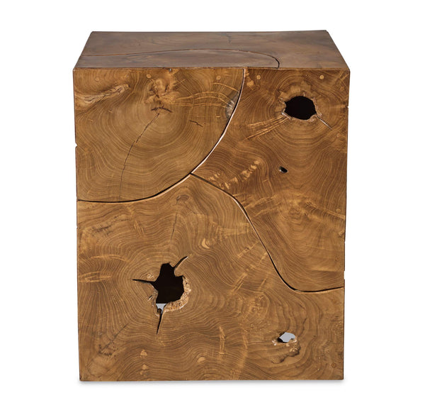 Safavieh Teak Roots Side Table | Century Furniture - SF6281