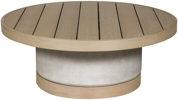 safavieh Tiburon Outdoor Round Cocktail Table | Vanguard Furniture - OW503-C