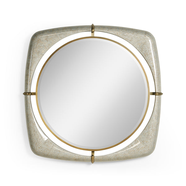 safavieh Toulouse Eggshell Mirror 42" | Jonathan Charles Furniture - 500360-42D-EA002