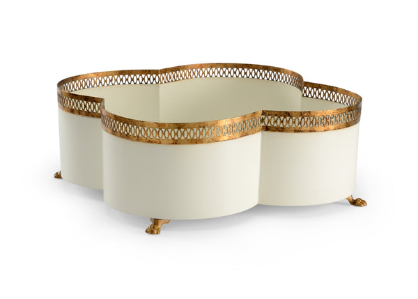 safavieh Tracery Cachepot - Cream | Chelsea House - 382597