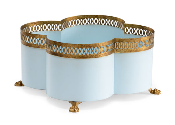 safavieh Tracery Cachepot - Lagoon (Sm) | Chelsea House - 382898
