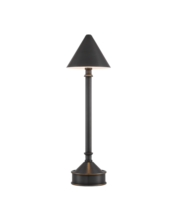 Safavieh Traipse Bronze Cordless Table Lamp | Currey & Co - 6700-0008