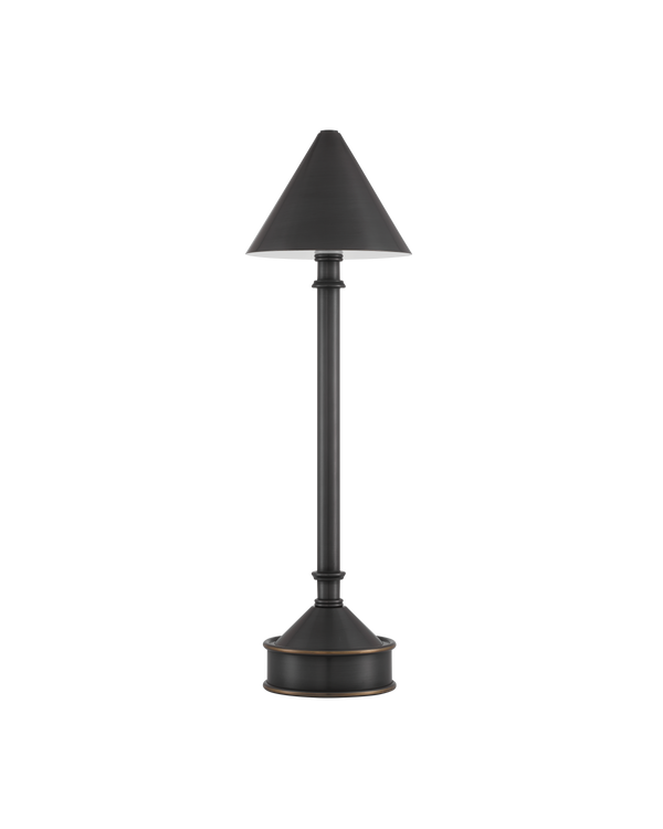 safavieh Traipse Bronze Cordless Table Lamp | Currey & Co - 6700-0008