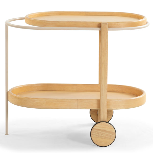 Safavieh Trianna Wood 2 Shelf Bar Cart | Safavieh Couture - SFV7254