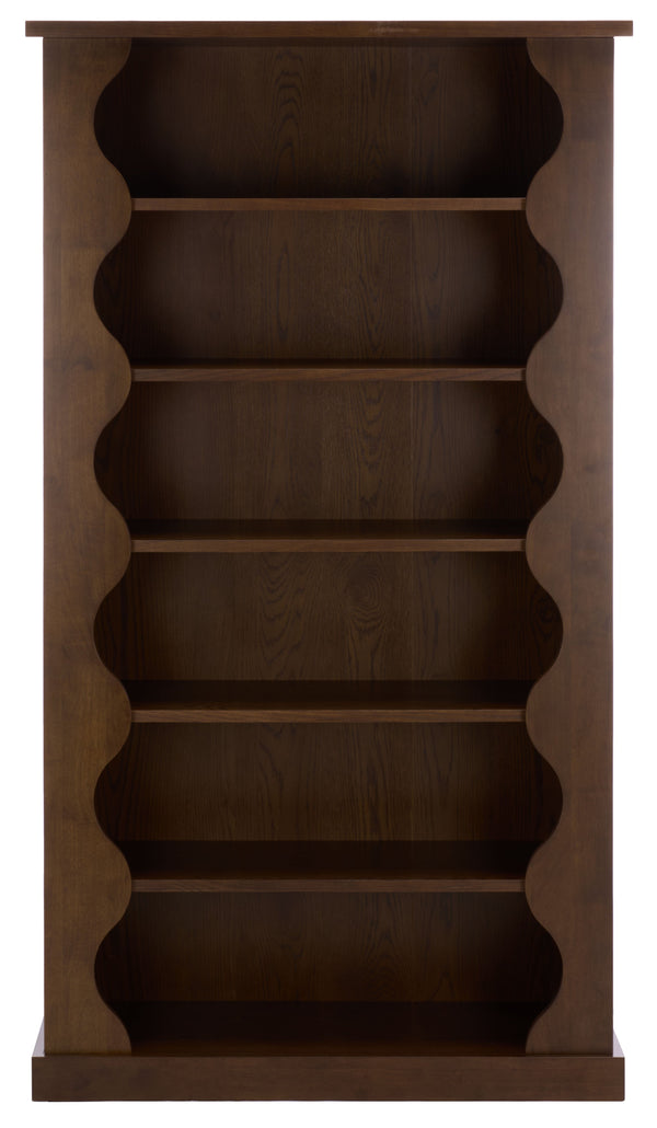 safavieh Tristyna Wood 6 Shelf Bookcase | Safavieh Couture - SFV4245