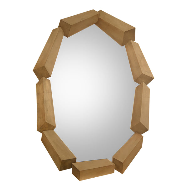 safavieh Trompe L'Oeil Mirror Gold | John Richard - JRM-1239