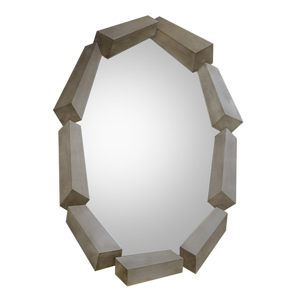 safavieh Trompe L'Oeil Mirror Silver | John Richard - JRM-1238