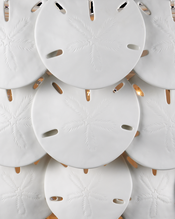 Safavieh Tulum Extra Large White Chandelier | Currey & Co - 9000-1252