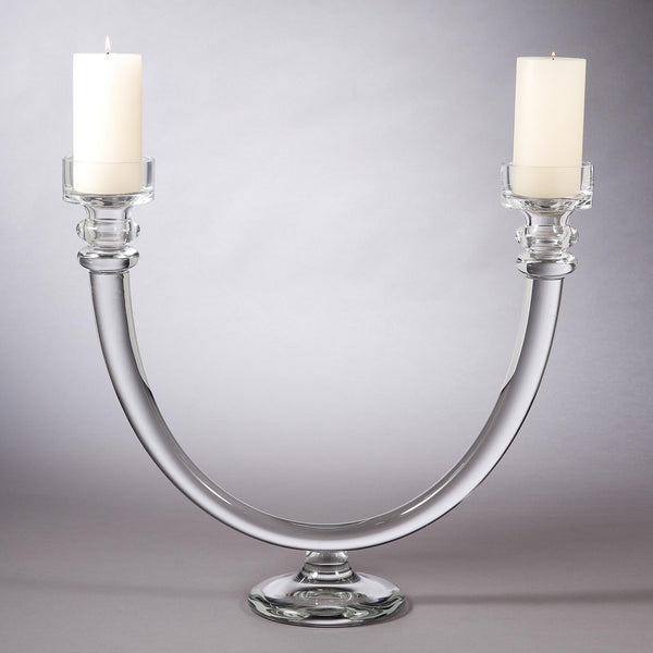 safavieh Two Lite Glass Tube C/Abra | Global Views - 1523