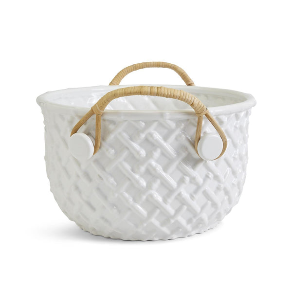 Safavieh Two's Company Hampton Faux Bamboo Fretwork Party Bucket