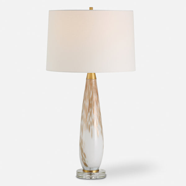 safavieh Uttermost Lyra White & Gold Table Lamp - 30262