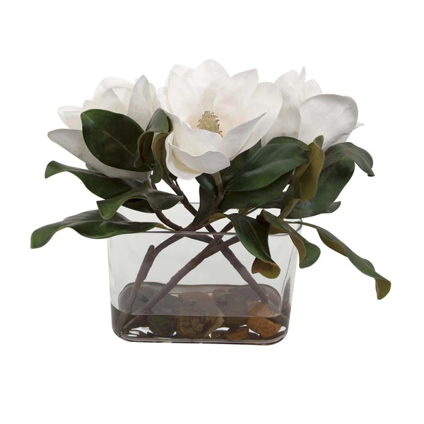 safavieh Uttermost Middleton Magnolia Flower Centerpiece