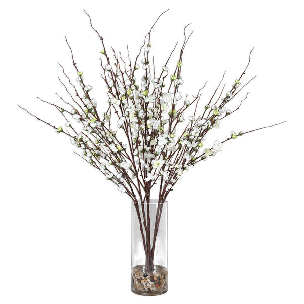 safavieh Uttermost Quince Blossoms Silk Centerpiece