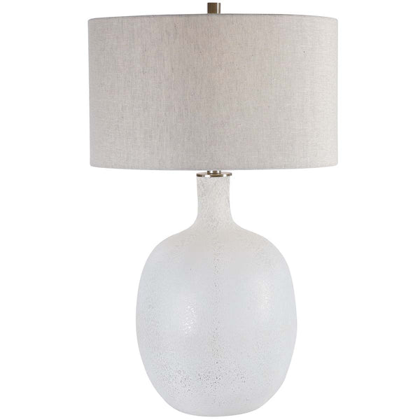 safavieh Uttermost Whiteout Mottled Glass Table Lamp