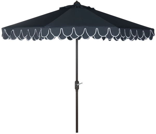 safavieh Uv Resistant Elegant Valance 9Ft Auto Tilt Umbrella | Safavieh - PAT8006