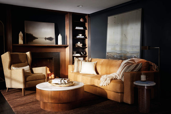 Safavieh Vana Round Drink Table - Medium Wood | Hooker Furniture - M09-80117-85