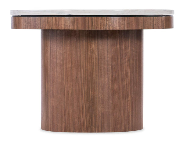 safavieh Vana Round Side Table - Medium Wood | Hooker Furniture - M09-80113-85