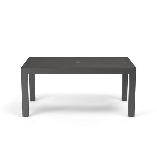 Safavieh Vegas Rectangular 36 X 64 Dining Table - Graphite | Sunset West - SW1201-T64