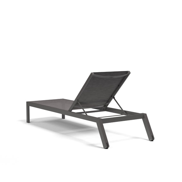 Safavieh Vegas Stackable Chaise Lounge - Graphite | Sunset West - SW1201-9