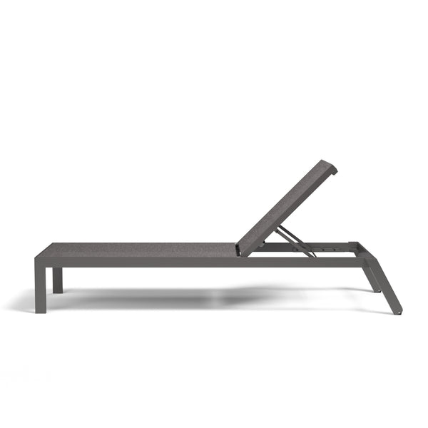 Safavieh Vegas Stackable Chaise Lounge - Graphite | Sunset West - SW1201-9