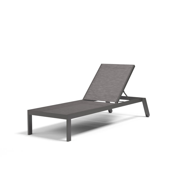 safavieh Vegas Stackable Chaise Lounge - Graphite | Sunset West - SW1201-9