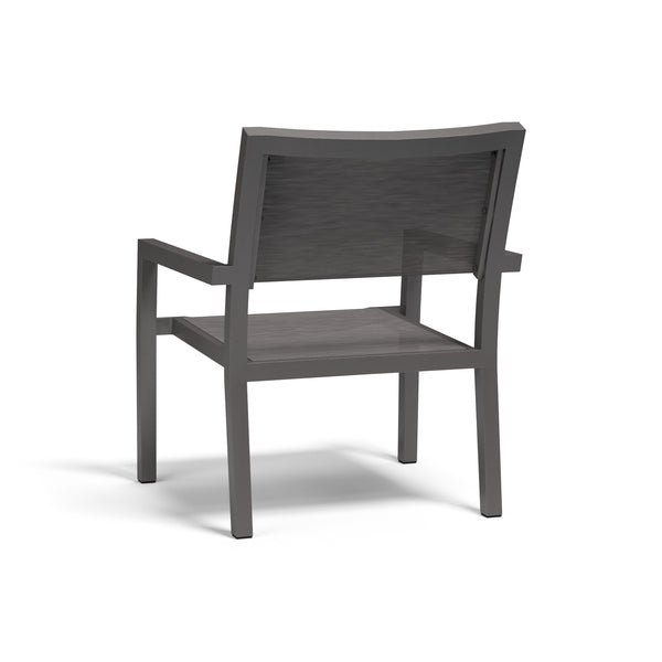 Safavieh Vegas Stackable Sling Club Chair - Graphite | Sunset West - SW1201-21