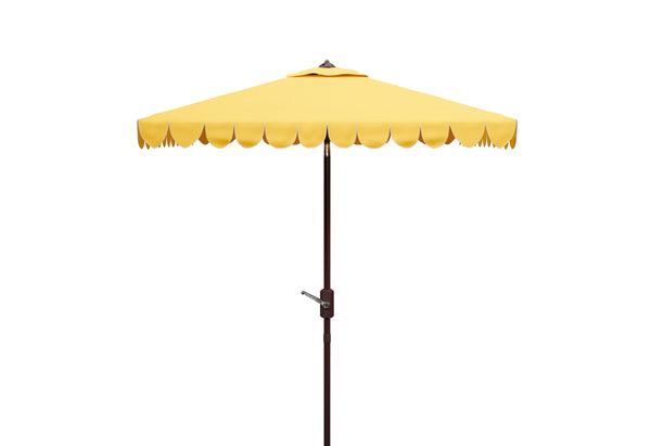 Safavieh Venice 7.5 Ft Square Crank Umbrella | Safavieh - PAT8410
