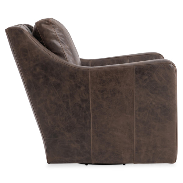 Safavieh Ventura Leather Swivel Chair | Bernhardt - 352SLO