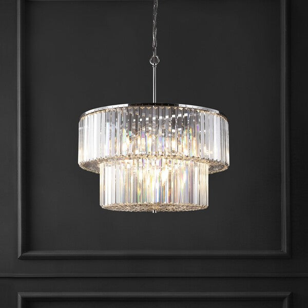 Safavieh Viviann Crystal 2 Tier Chandelier | Safavieh Couture – CTL1054