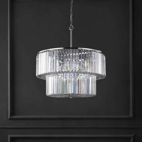 Safavieh Viviann Crystal 2 Tier Chandelier | Safavieh Couture – CTL1054