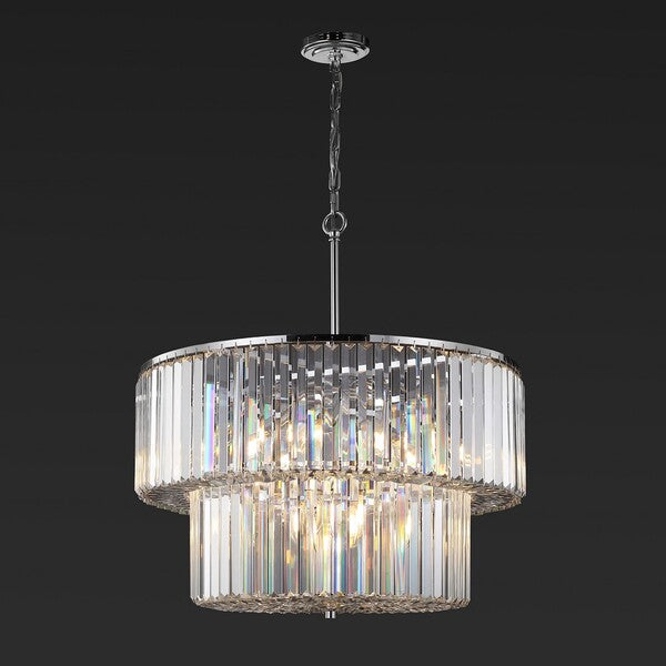 safavieh Viviann Crystal 2 Tier Chandelier | Safavieh Couture – CTL1054