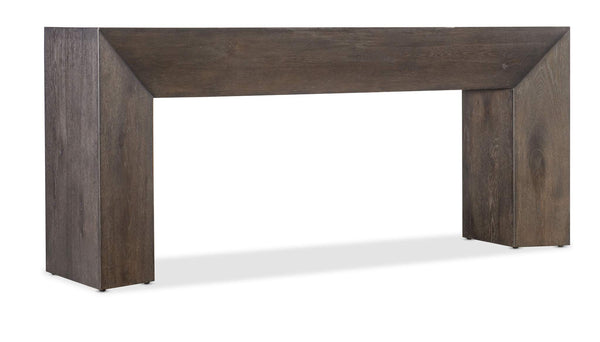 safavieh Wade Chunky Console Table - Dark Wood | Hooker Furniture - M08-80151-89