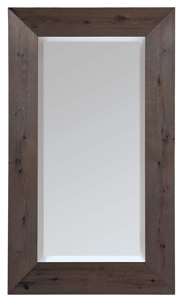 safavieh Wade Floor Mirror - Dark Wood | Hooker Furniture - M08-50560-89