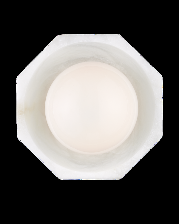 Safavieh Waystone White Wall Sconce | Currey & Co - 5000-0269