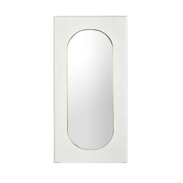 safavieh Whirlaway Clear Mirror - Egret | Oliver Home - 1196-28