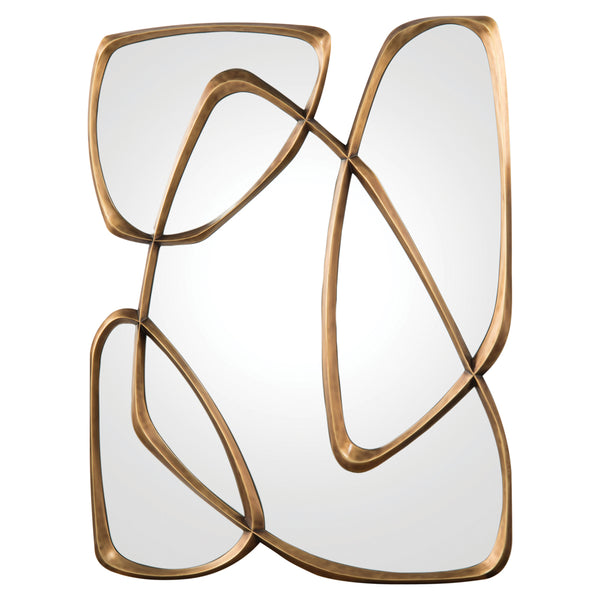 safavieh Zeta Mirror In Mayan Bronze | John Richard - JRM-0833