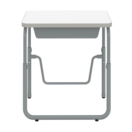 Safco AlphaBetter® 2.0 Height – Adjustable Student Desk With Book Box And Pendulum Bar 22”-30”