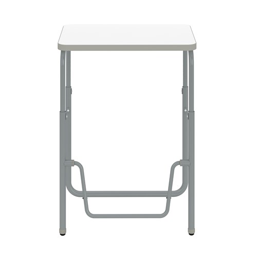 Safco AlphaBetter® 2.0 Height – Adjustable Student Desk With Pendulum Bar 29”-43”