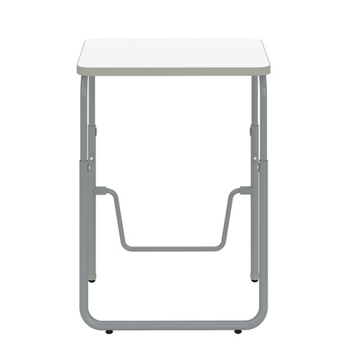 Safco AlphaBetter® 2.0 Height – Adjustable Student Desk With Pendulum Bar 29”-43”
