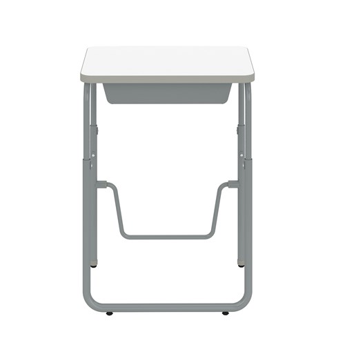 Safco AlphaBetter® 2.0 Height – Adjustable Student Desk With Book Box And Pendulum Bar 29"-43”